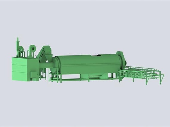 6CST-100F型熱風殺青機